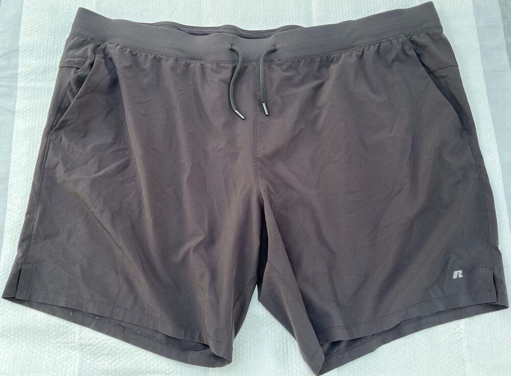 Russell Athletic Dri-Power 360 Men's 7" Performance Stretch Shorts Size 3XL